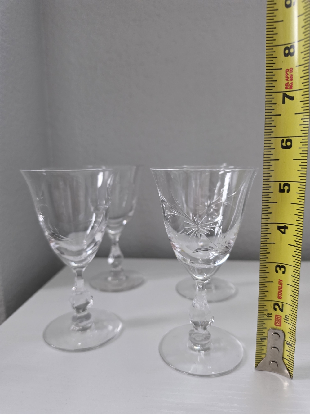 Vintage Tiffin Franciscan Cordial Glasses (Set of 3)